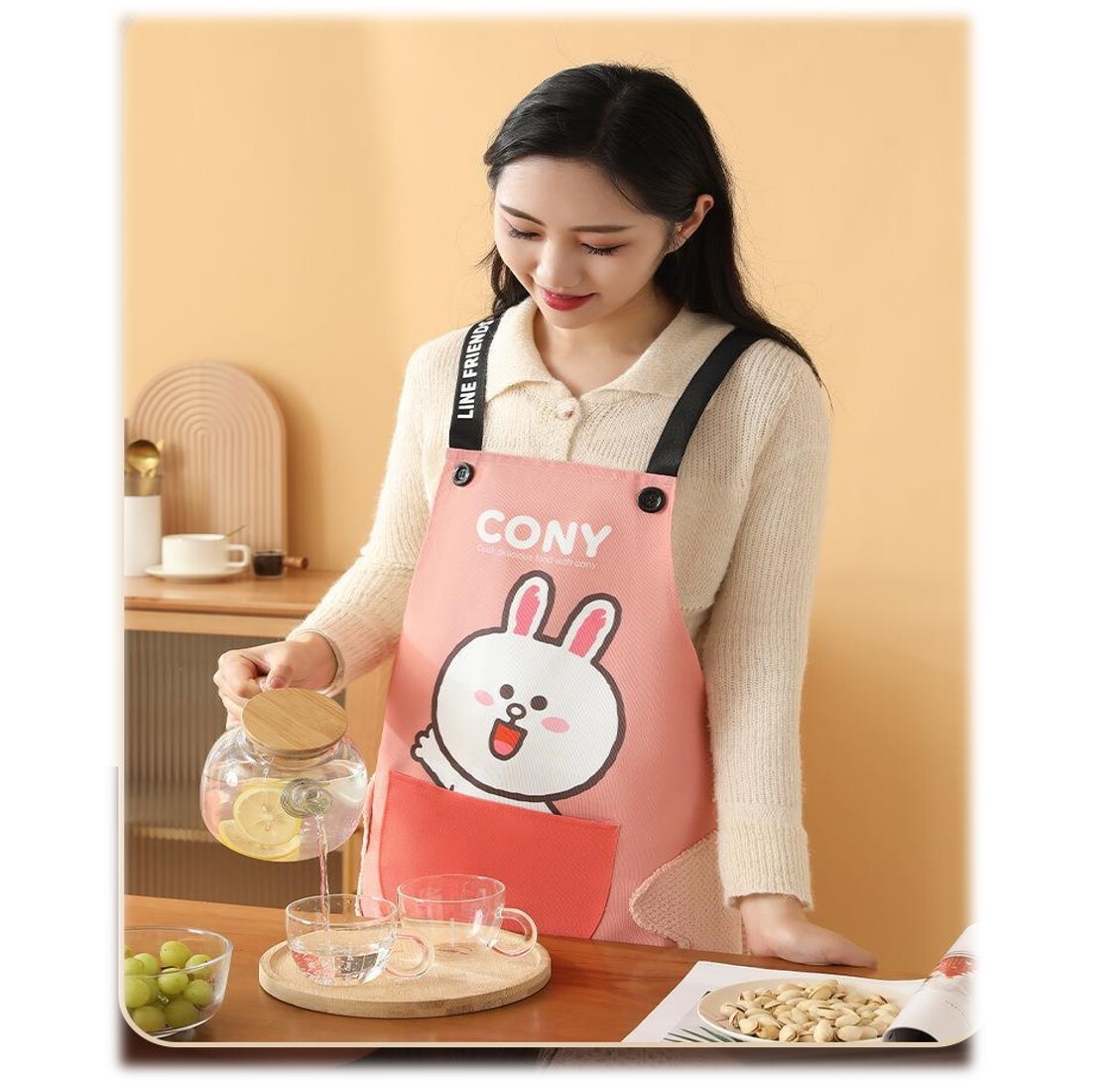 LINE FRIENDS| 成人圍裙-CONY