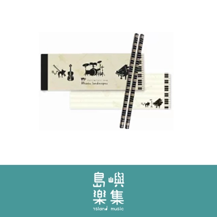 迷你便條紙PE組合 Music landscape
