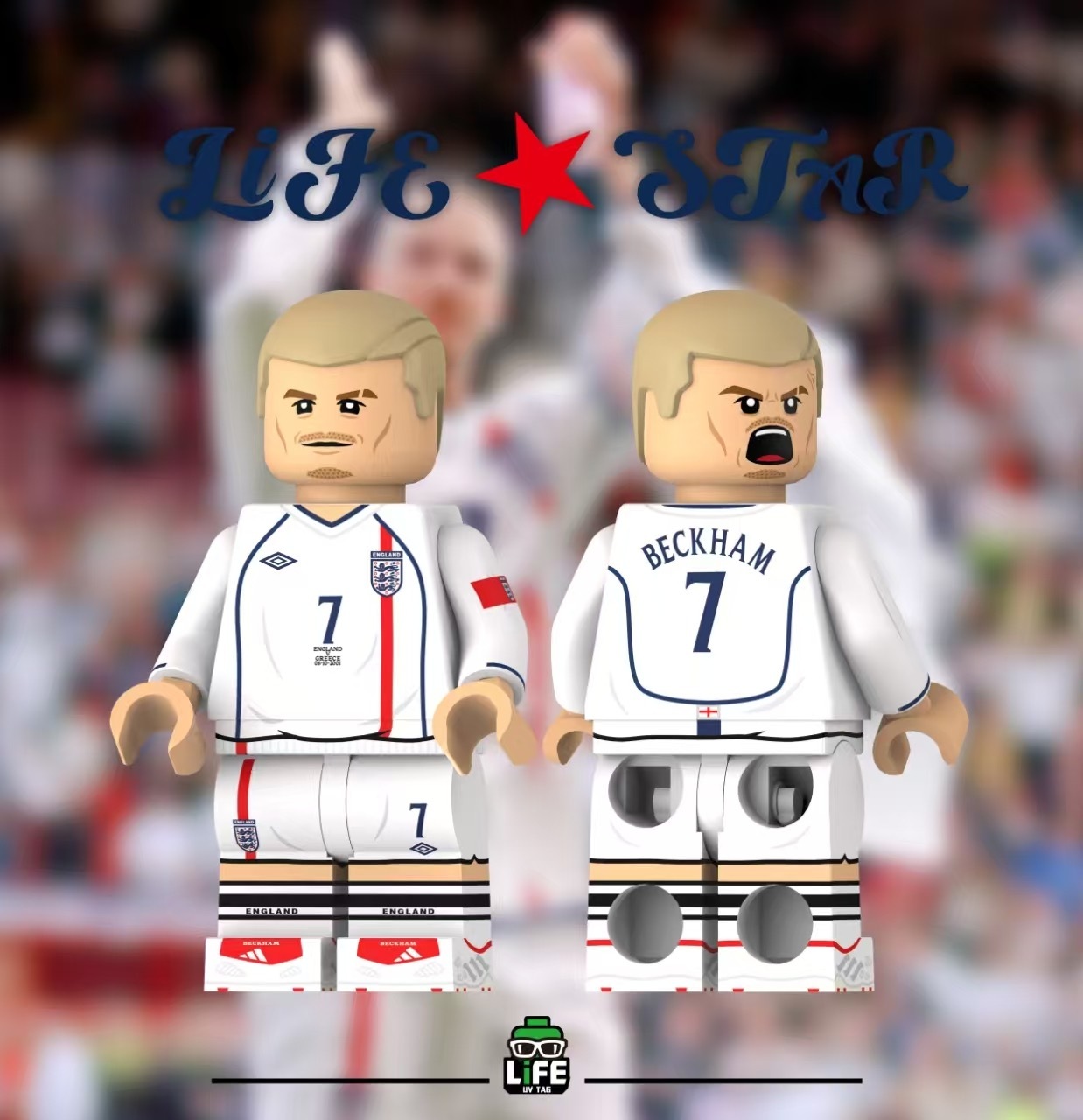 【LifeBrick】Beckham (White)