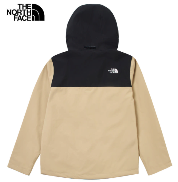 The North Face Women’s Brown black Color-Block DryVent Waterproof Jacket | Lightweight Breathable Outdoor Rain Shell  JUN25