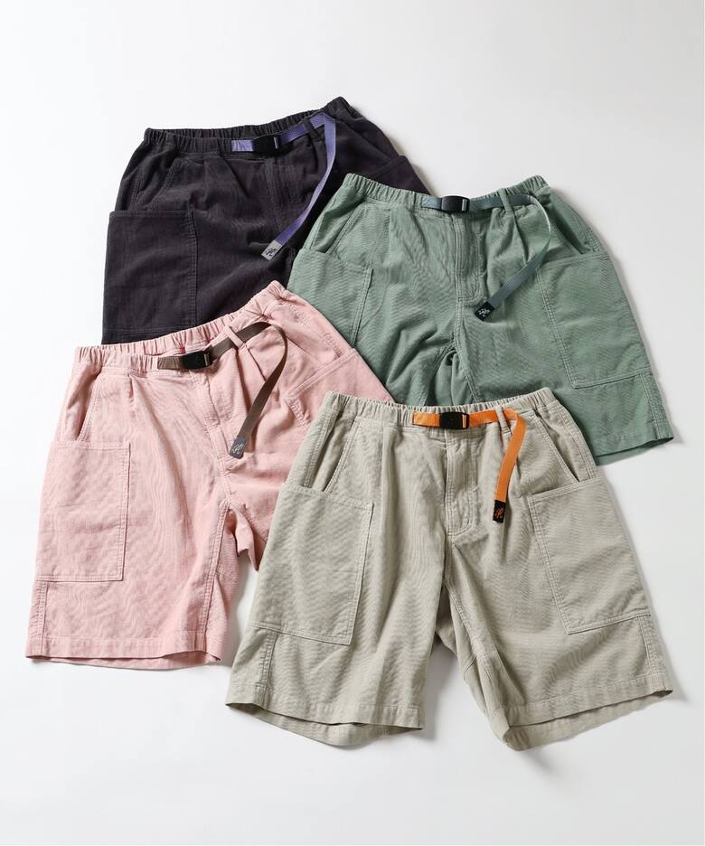 日本GRAMICCI × relume 別注 16W 夏季燈芯絨短褲