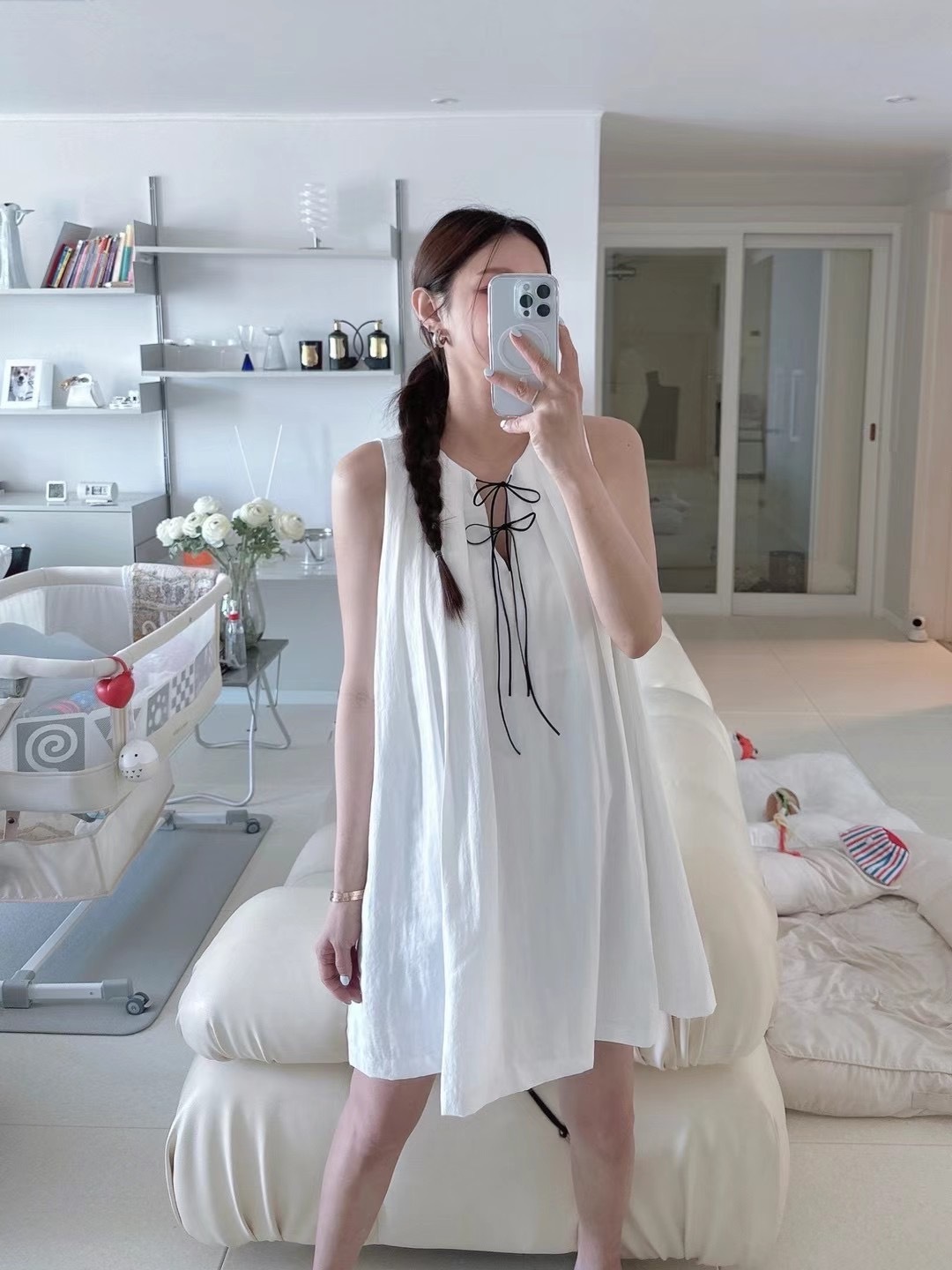 UK04蝴蝶結約會洋裝(現貨)