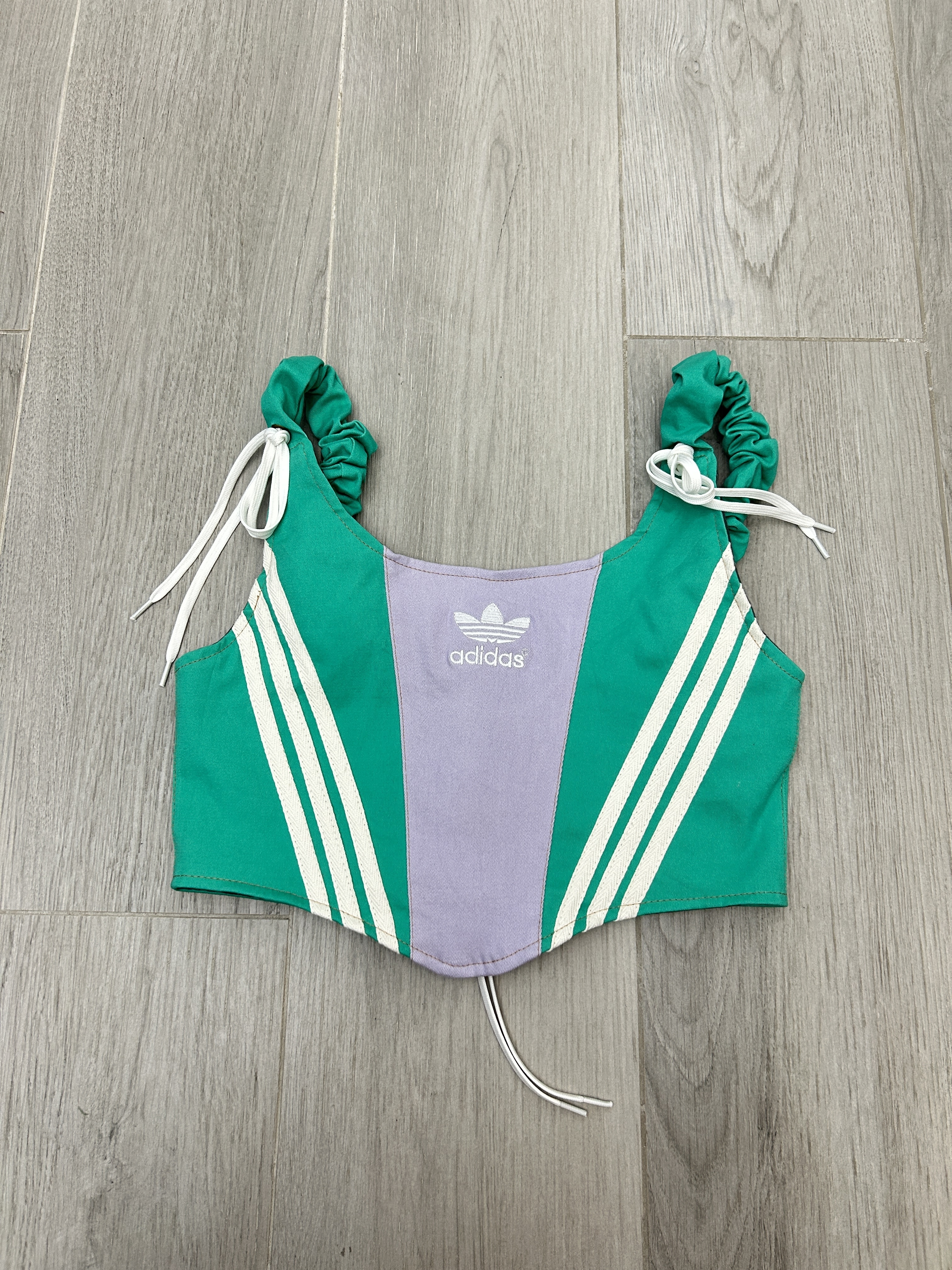 【現貨】泰國REMAKE馬卡龍色調間紋馬甲