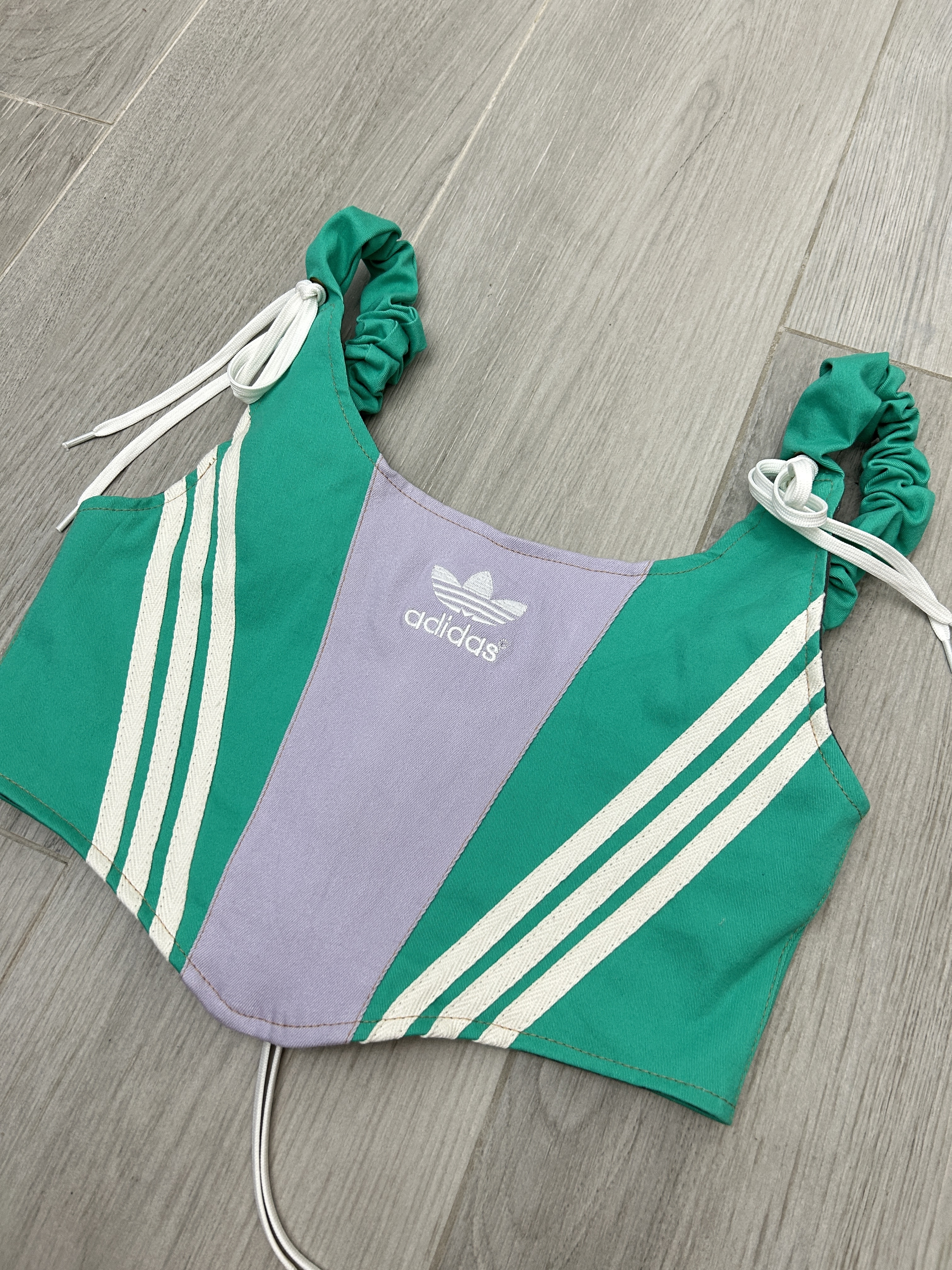 【現貨】泰國REMAKE馬卡龍色調間紋馬甲