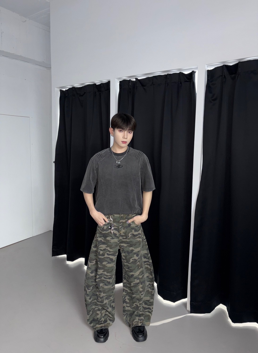 (GOAL) 美式復古迷彩 彎刀褲 G6808 DC+