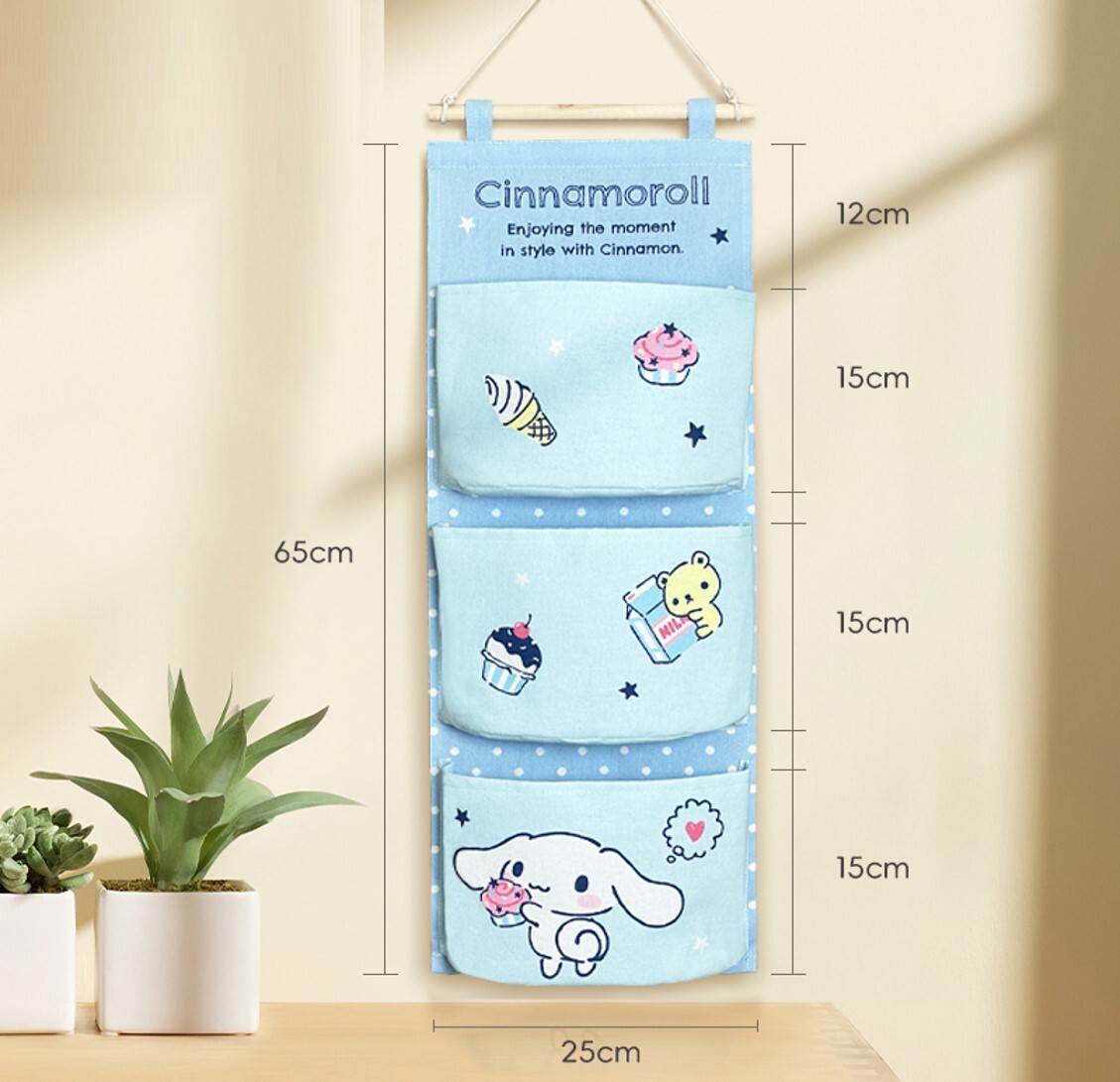 玉桂狗 Sanrio | 門背掛牆收納袋