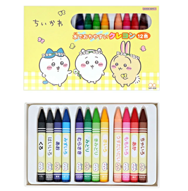 日本CHIIKAWA蠟筆 (非日本製)