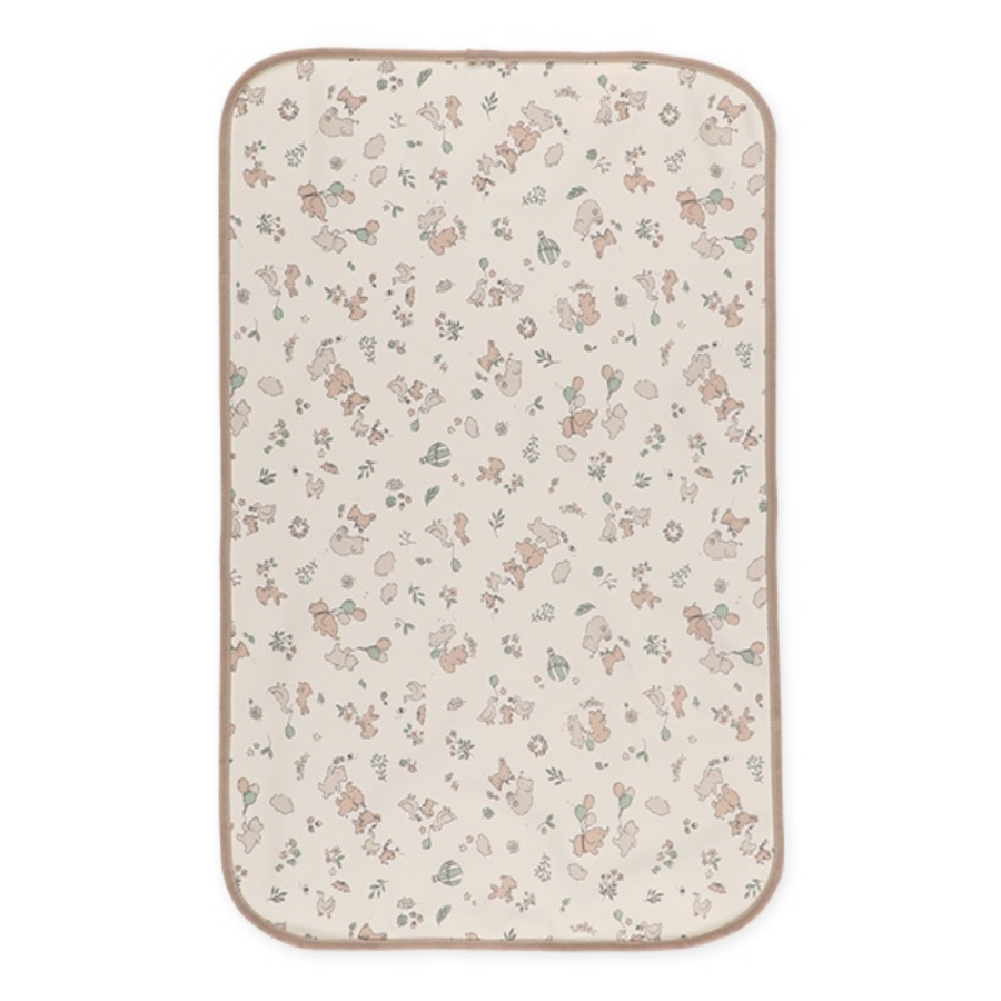 【Nishimatsuya】ELFINDOLL Portable Waterproof Diaper Changing Mat 3-Pack (45x70cm) - Animals, Stars & Clouds