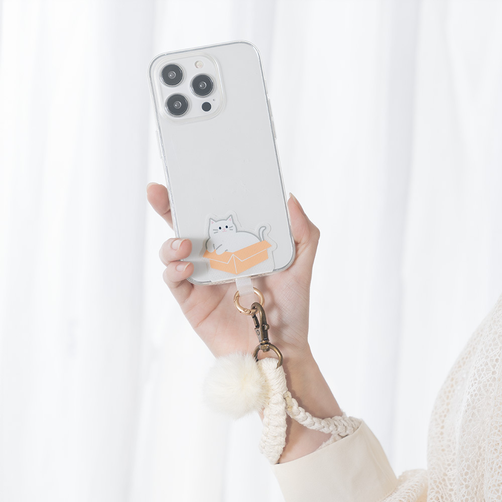 ekax 玩趣造型系列手機掛繩夾片