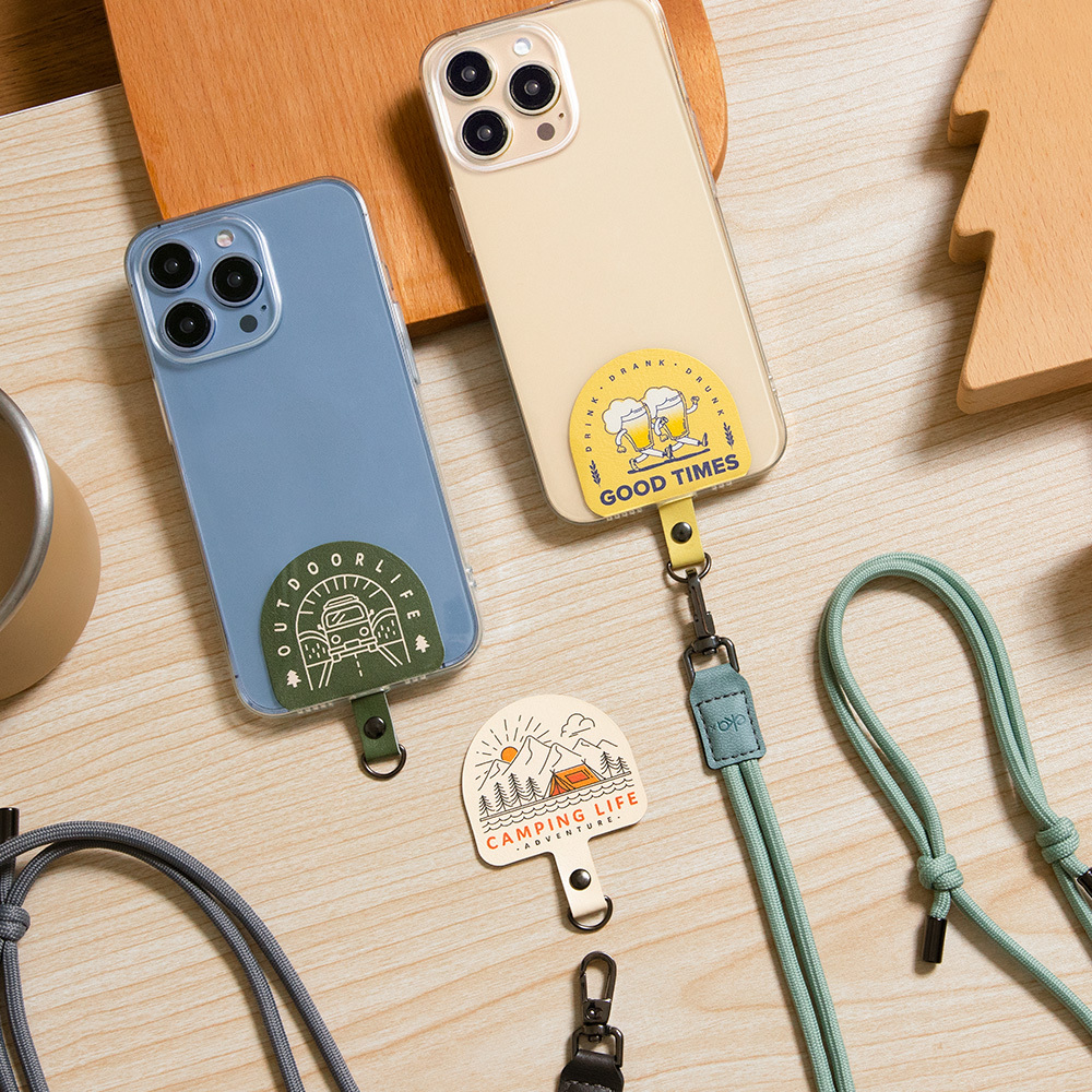 ekax 半圓系列-1 手機掛繩夾片