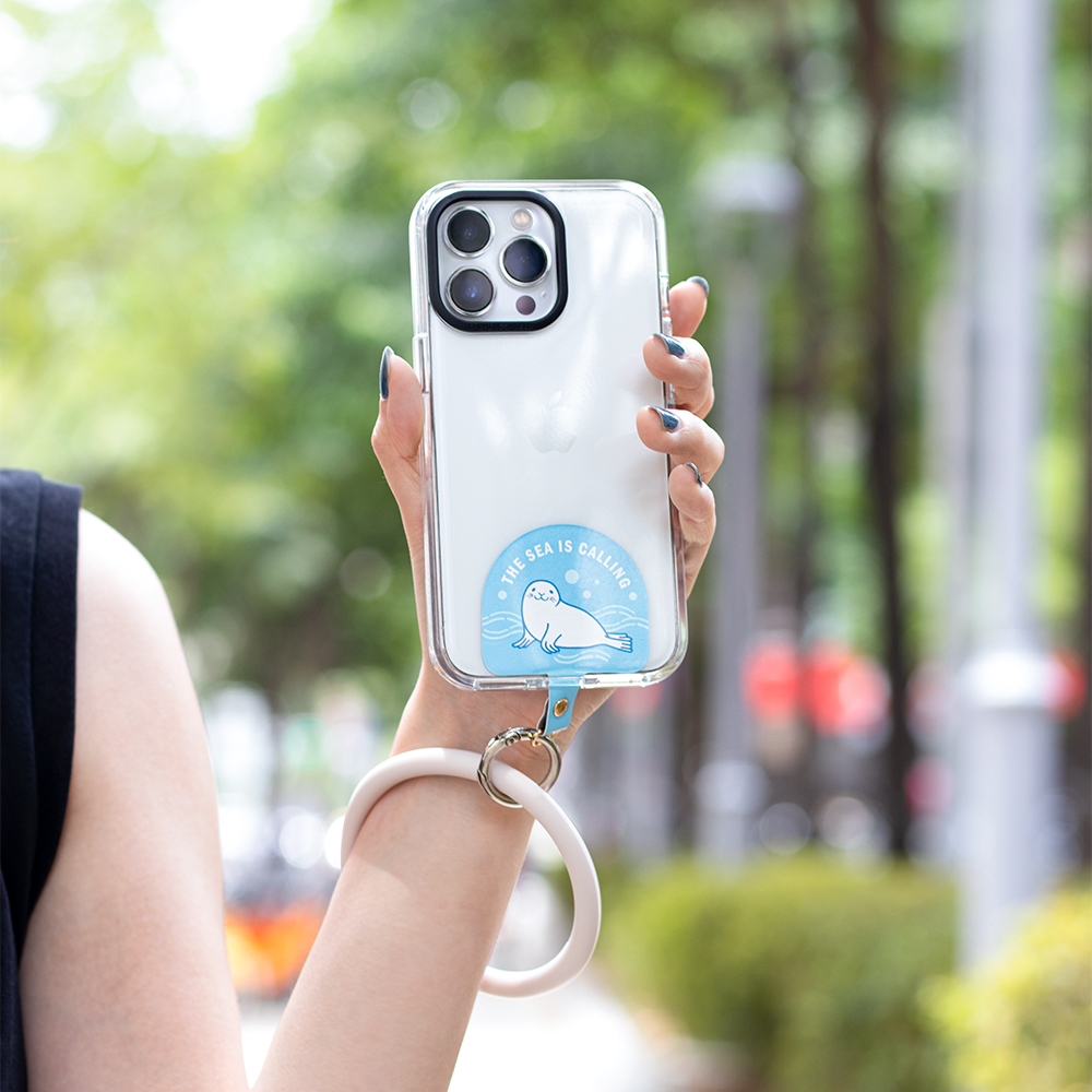 ekax 半圓系列-1 手機掛繩夾片