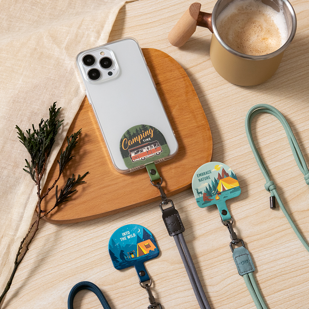 ekax 半圓系列-2 手機掛繩夾片