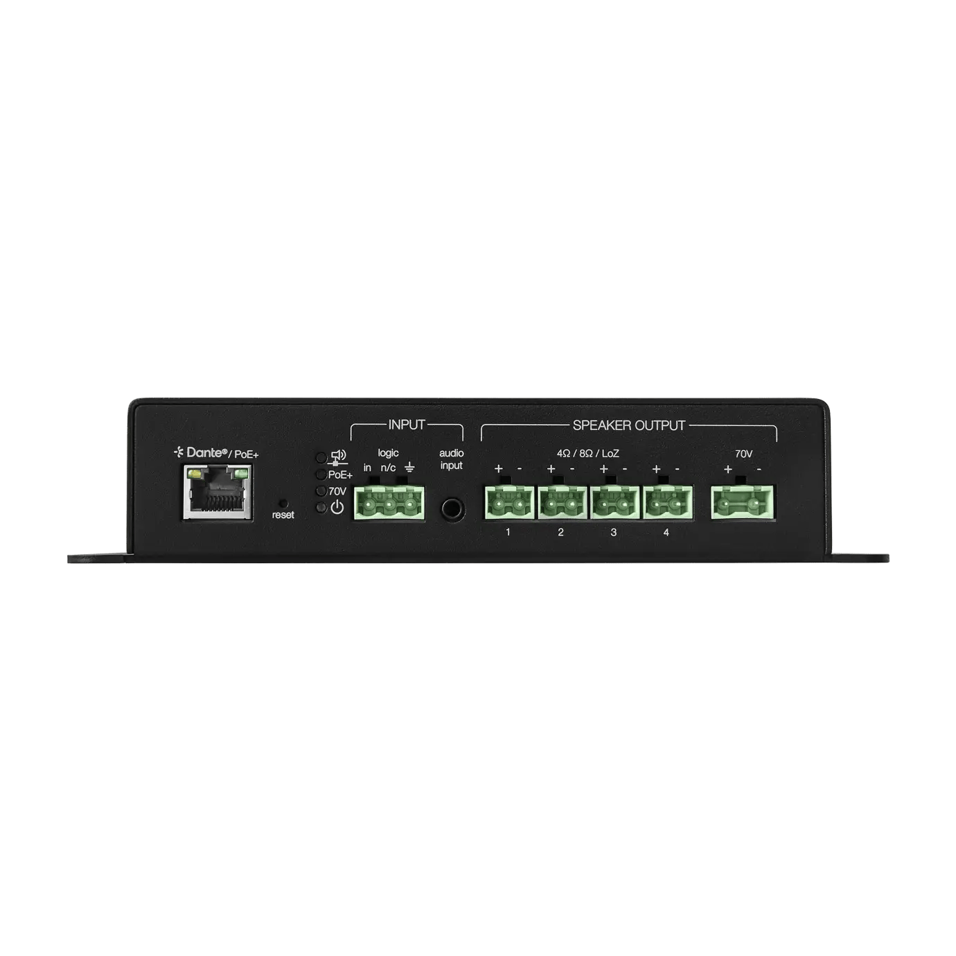 Shure MXN-AMP PoE+ Powered Multichannel Amplifier
