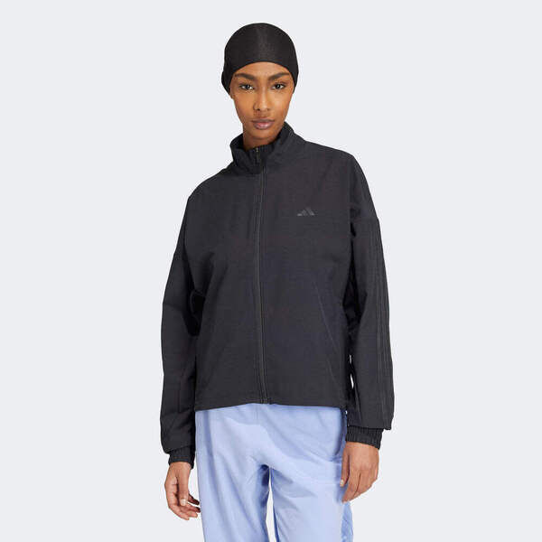 Adidas Pacer W Jacket IW8167 女 立領 外套 機能 運動 訓練 吸濕排汗 愛迪達 黑