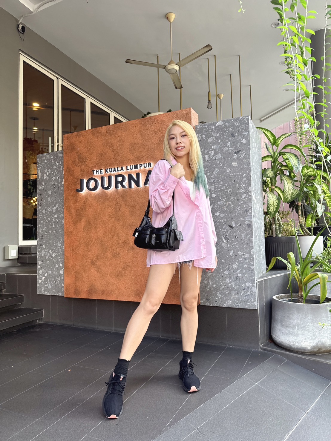 韓國愛豆同款多口袋馬鞍包