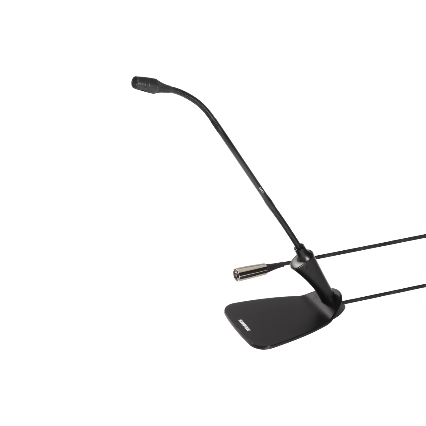 CVG12D 12” (30.5 cm) Gooseneck Microphone with Integrated Desktop Base and inline preamp