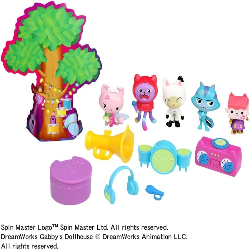 日本版 Gabby's Dollhouse 趣味音樂公仔套裝