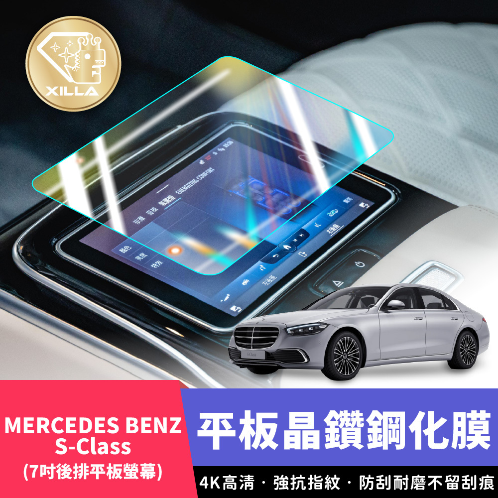 MERCEDES-BENZ S-Class 後排平板螢幕鋼化磨