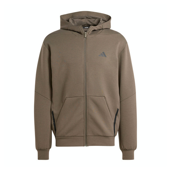 Adidas D4T FULL ZIP H IY1133 男 連帽 外套 運動 訓練 休閒 舒適 吸濕排汗 棕綠