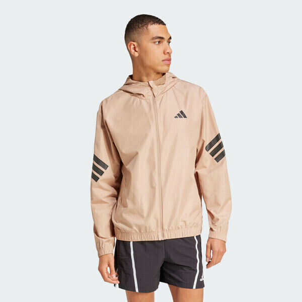 Adidas Gym+3s Wndbreak JM6751 男 連帽外套 運動外套 休閒外套 防風 膚橘