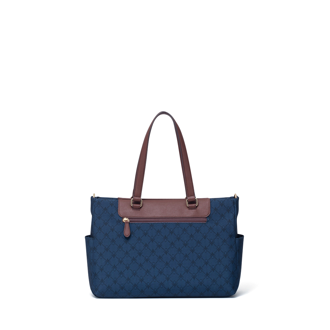 Patrick Cox Rich Nylon Tote Bag (Navy)