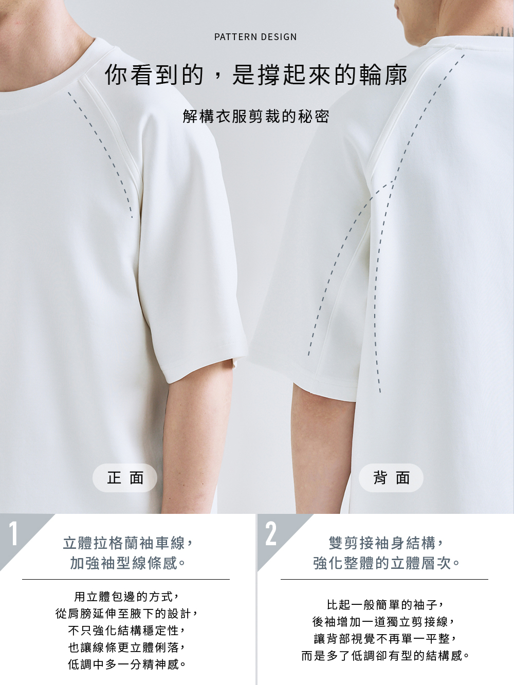 拉格蘭寬鬆空氣TEE｜JERSCY