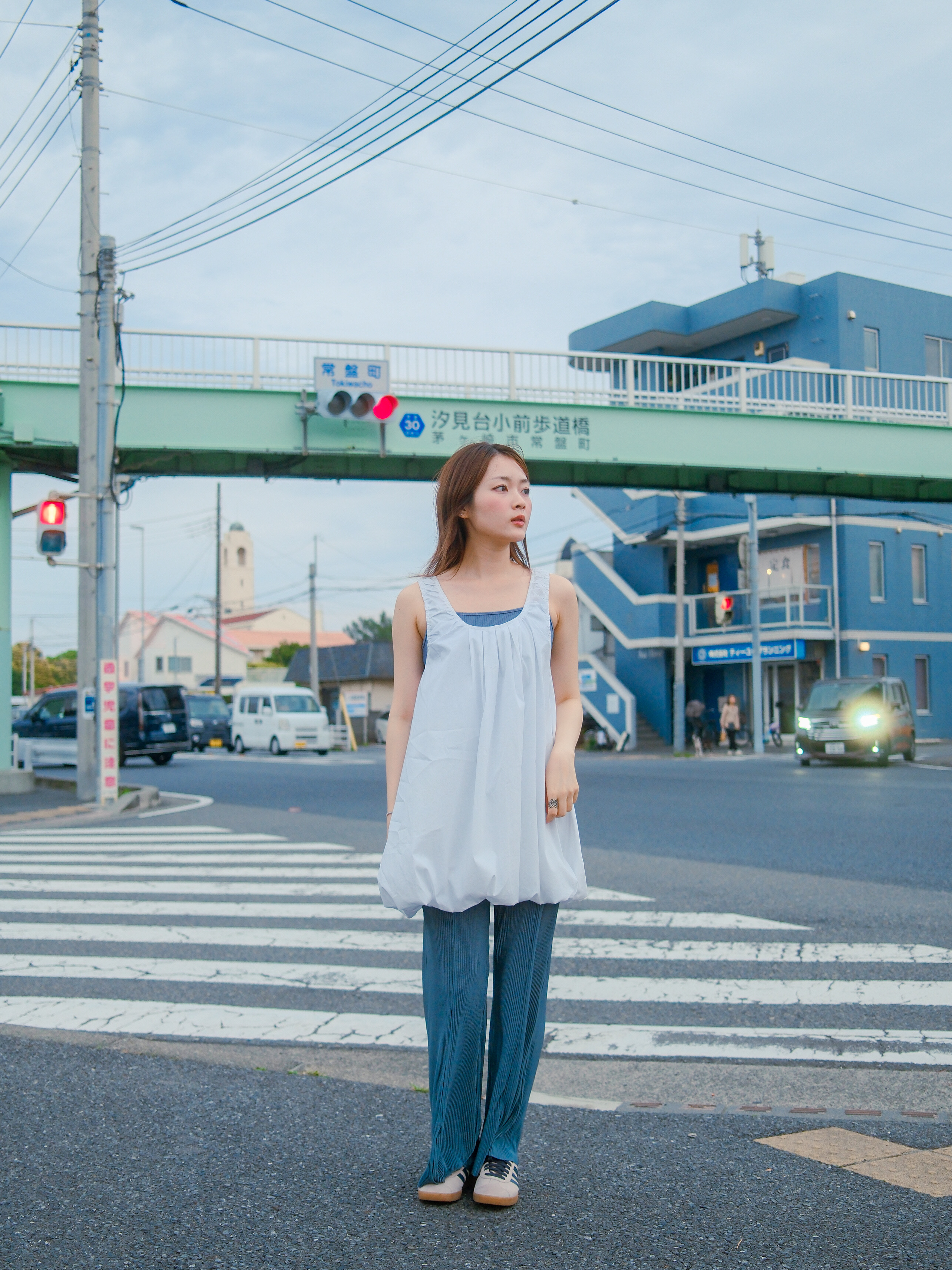 背心雲朵裙 - OP52616