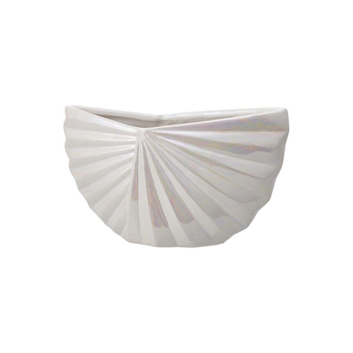 陶瓷花器 貝殼光 2色