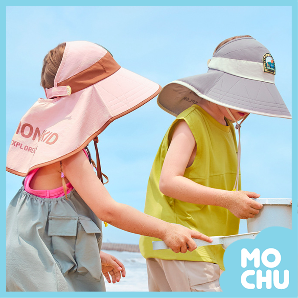 頂部簍空超大帽簷遮陽帽(二色)