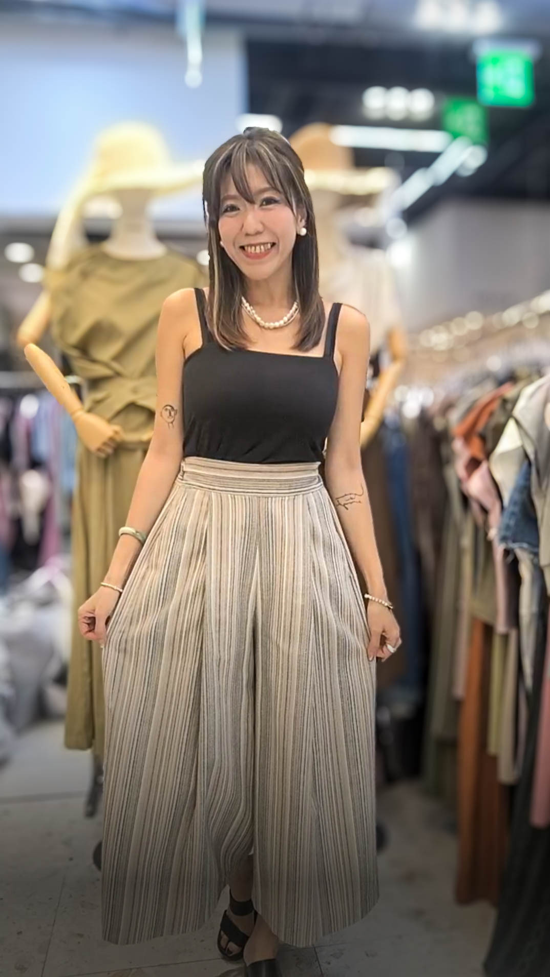 📢PM_K9606  ▶️紋路長褲 👉W:64-88cm H:120cm L:90cm👈