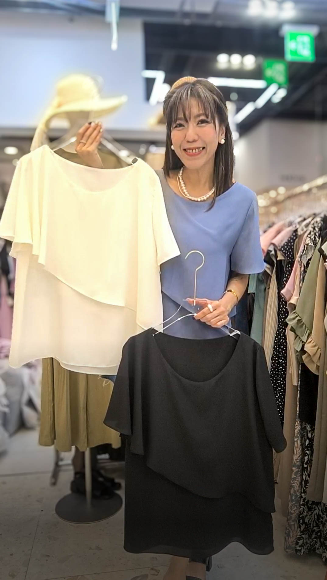 📢PM_K9607  ▶️超大荷葉上衣 👉B:110cm L:62cm👈