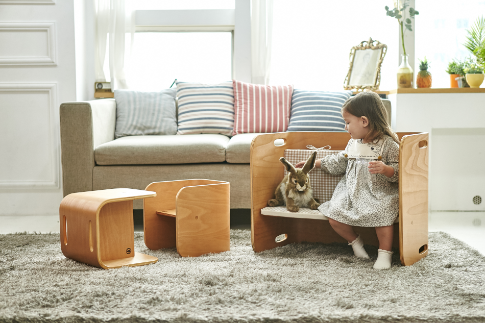 Hoppl - Colo Colo Chair & Desk (Natural)| Jakewell