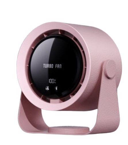 (中秋節限時優惠) AG - NS-22 桌面掛牆式渦輪風扇 - Pink