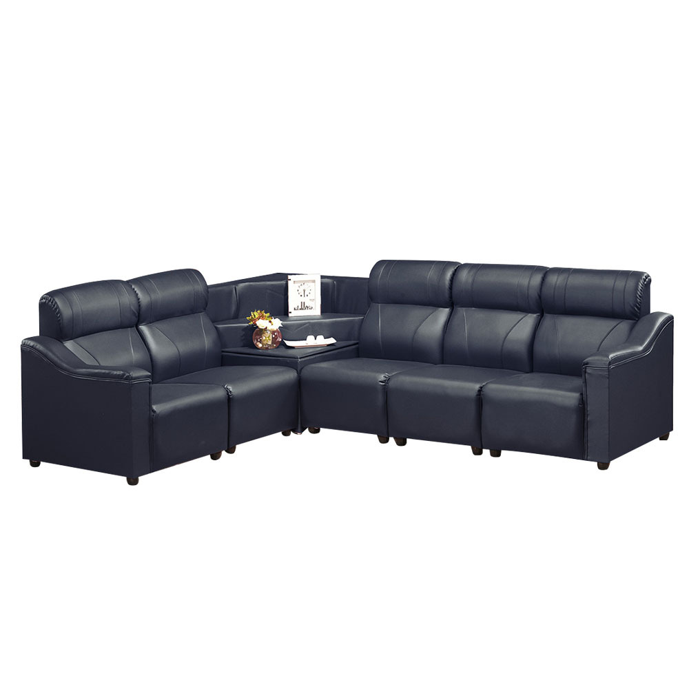 奧斯卡L型皮沙發組合/轉角沙發椅(兩色可選)