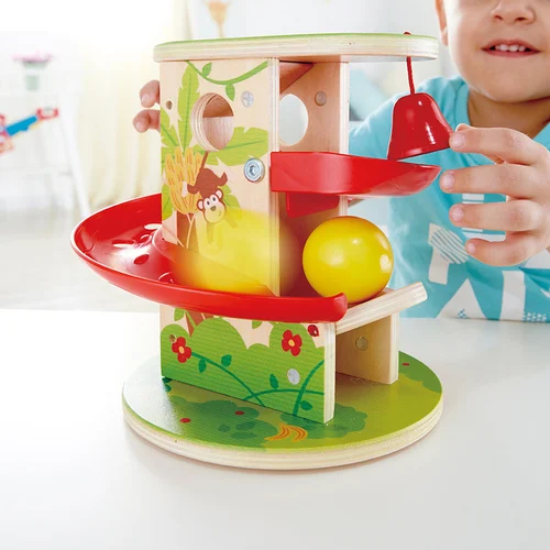 德國 Hape 叢林滾球滑梯