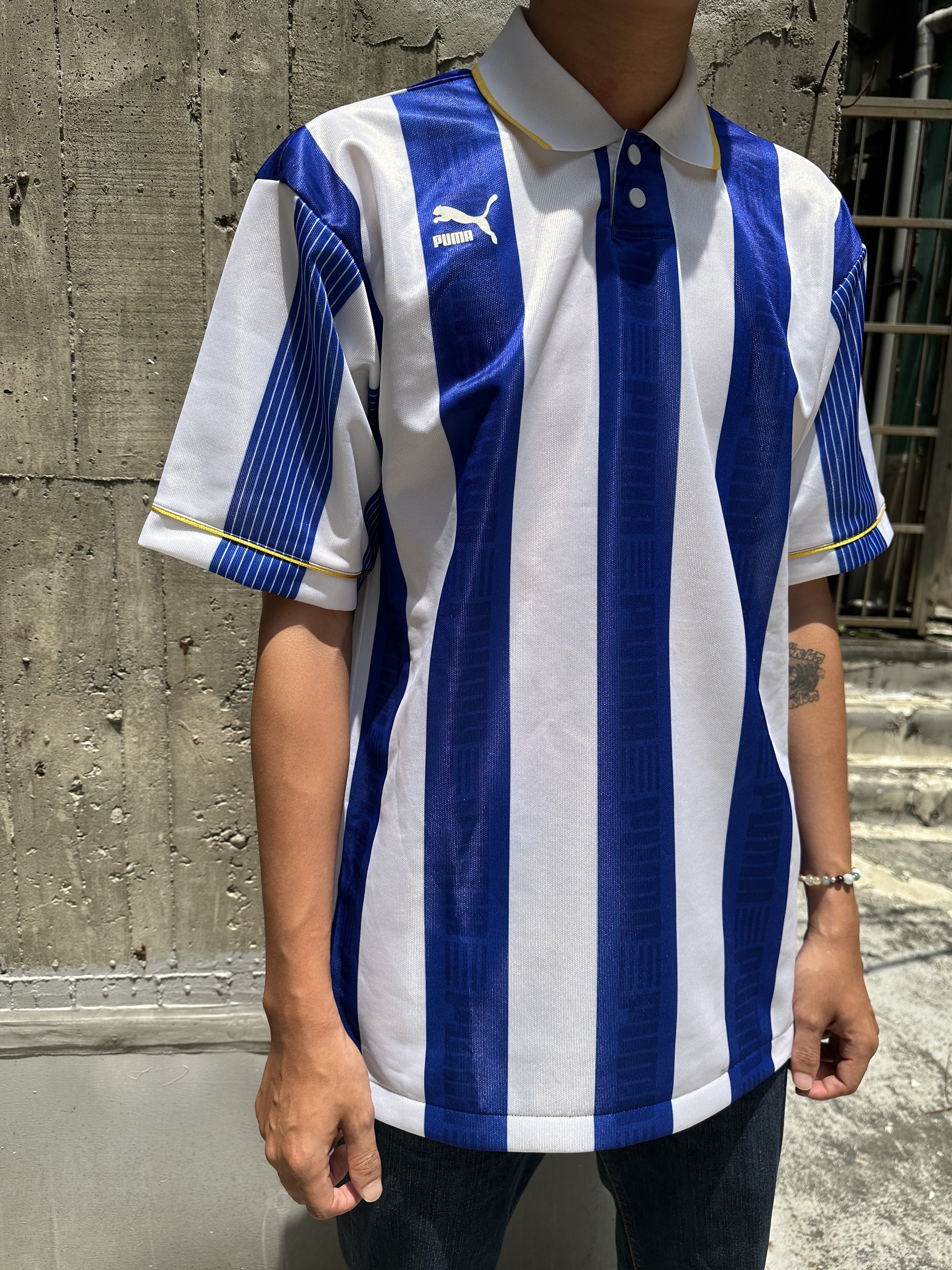 90s PUMA Soccer Shirt Made in Japan