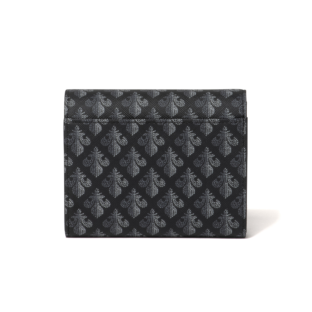 Patrick Cox Colorful Maison Folded Wallet (Black)