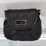 [S] MARC JACOBS BLACK M0011379-001 NYLON QUILTED MINI MESSENGER BAG, 889732912689 (SMJ530)