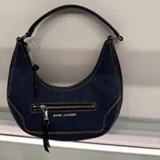 [S] MARC JACOBS DENIM 4S5HSH030H02-403 SMALL CRESCENT SHOULDER BAG, 196611274487 (SMJ532)