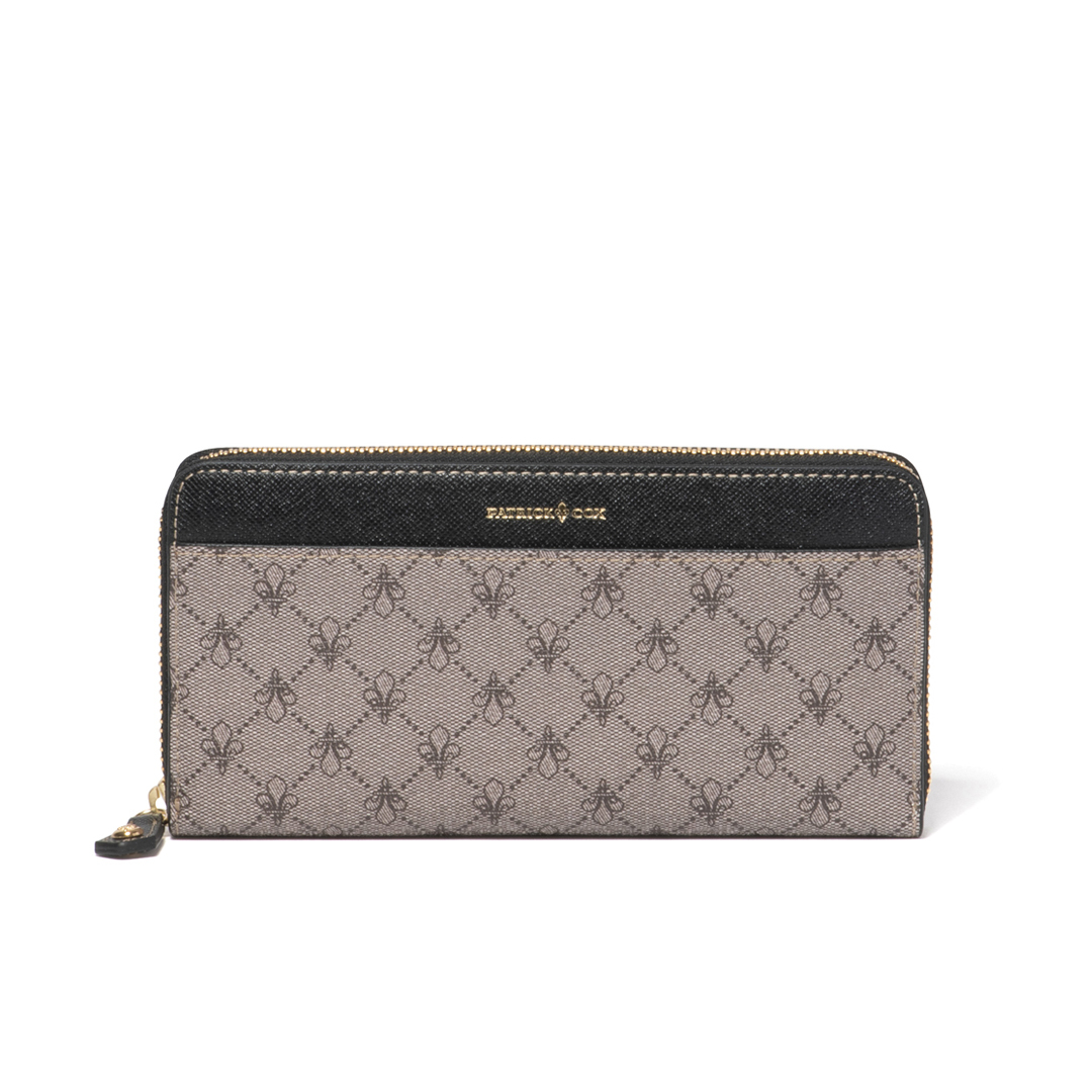 Patrick Cox Rich RF Long Wallet(Black)
