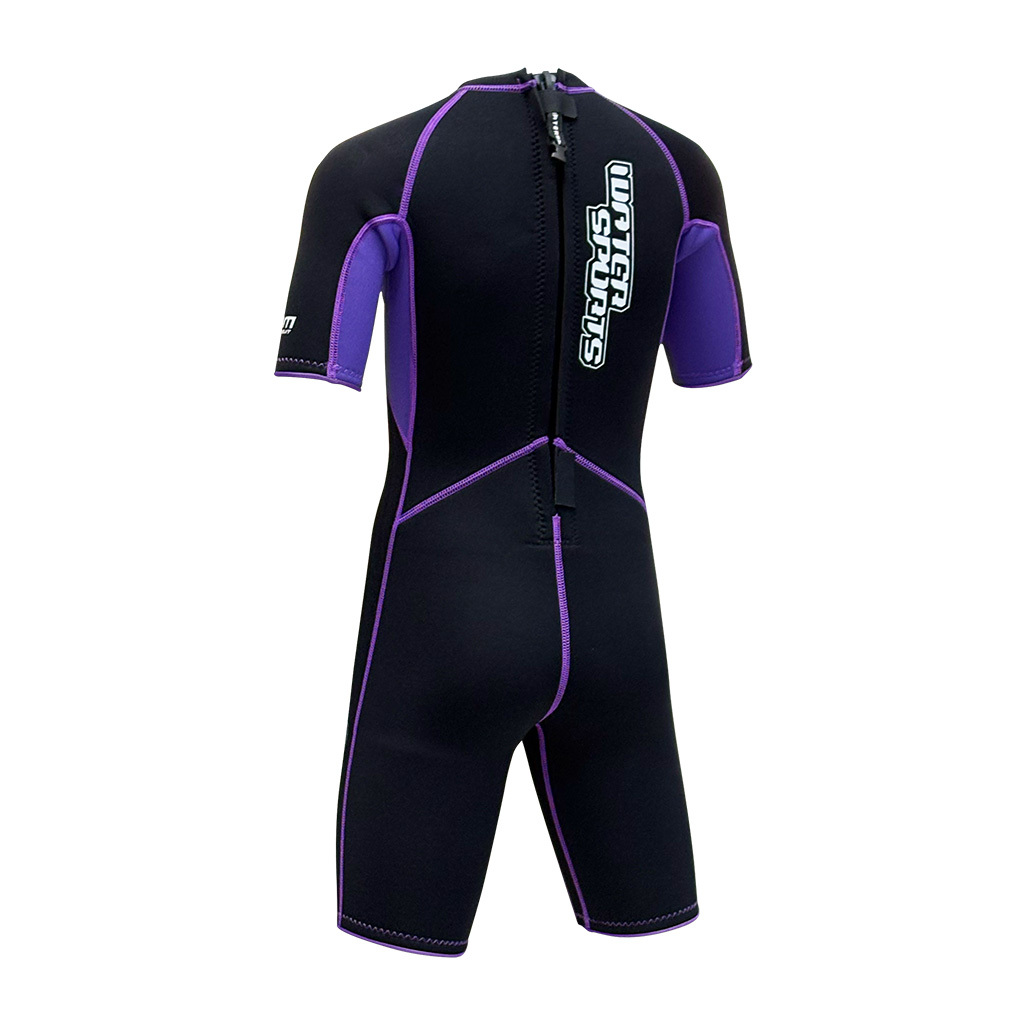 3mm 兒童 SCR 連身防寒衣 - 紫