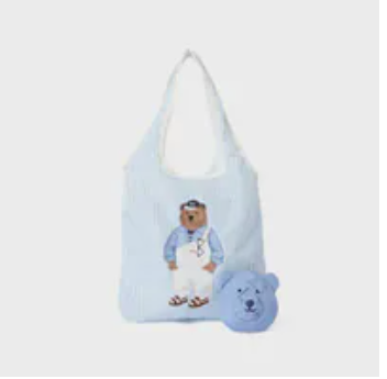 [S] WHO.A.U BLUE WHBGF2314A50 Steve Packable Light Bag, WHBGF2314A50 (SWAU556)