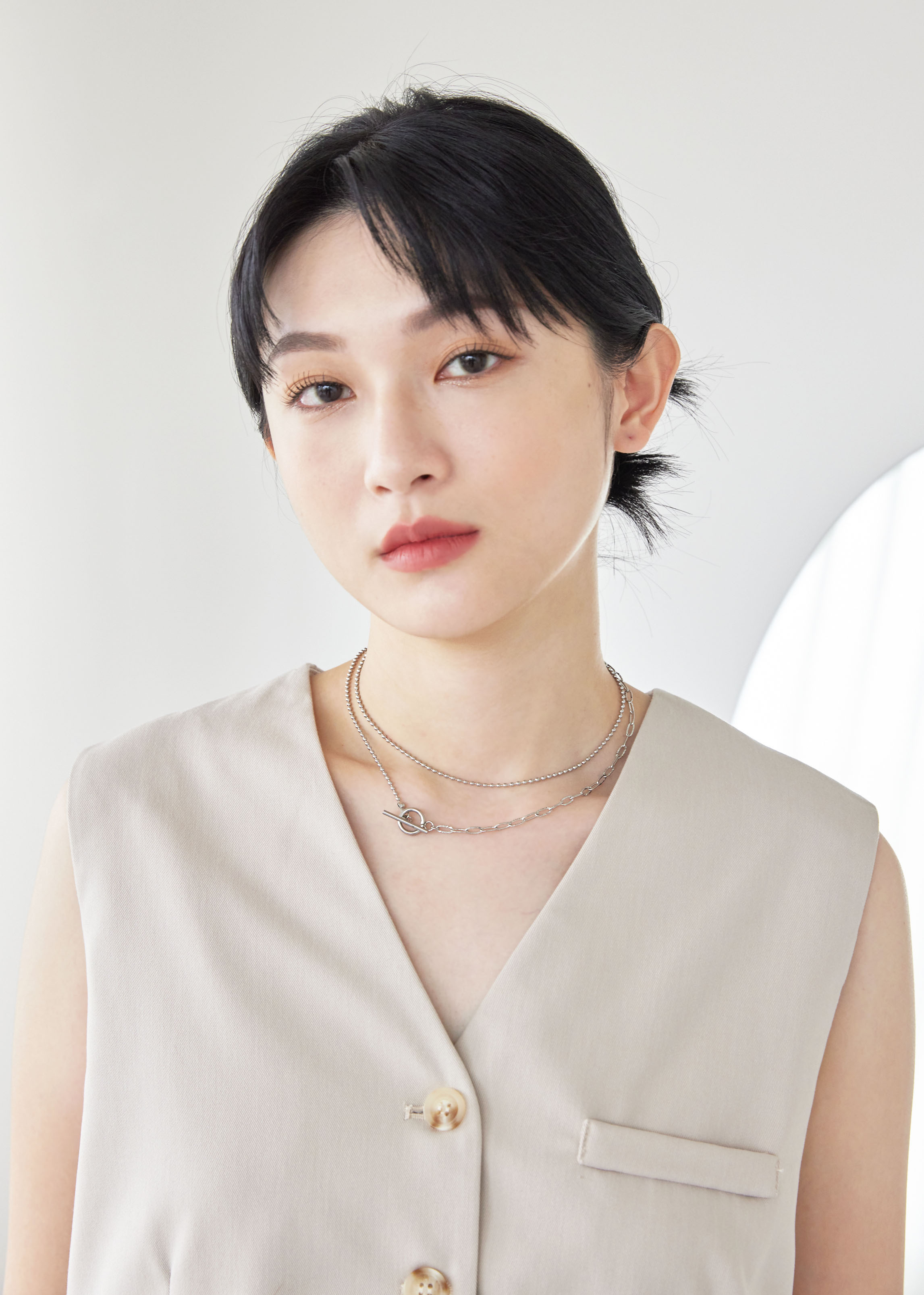 Mavis 醫療鋼疊戴Y字鍊