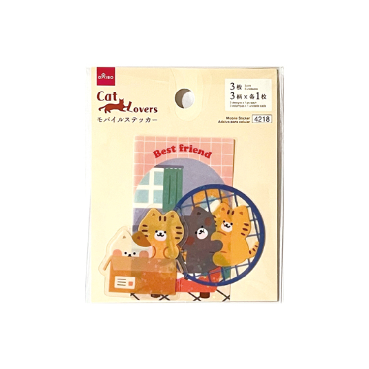 手機裝飾貼紙/3入