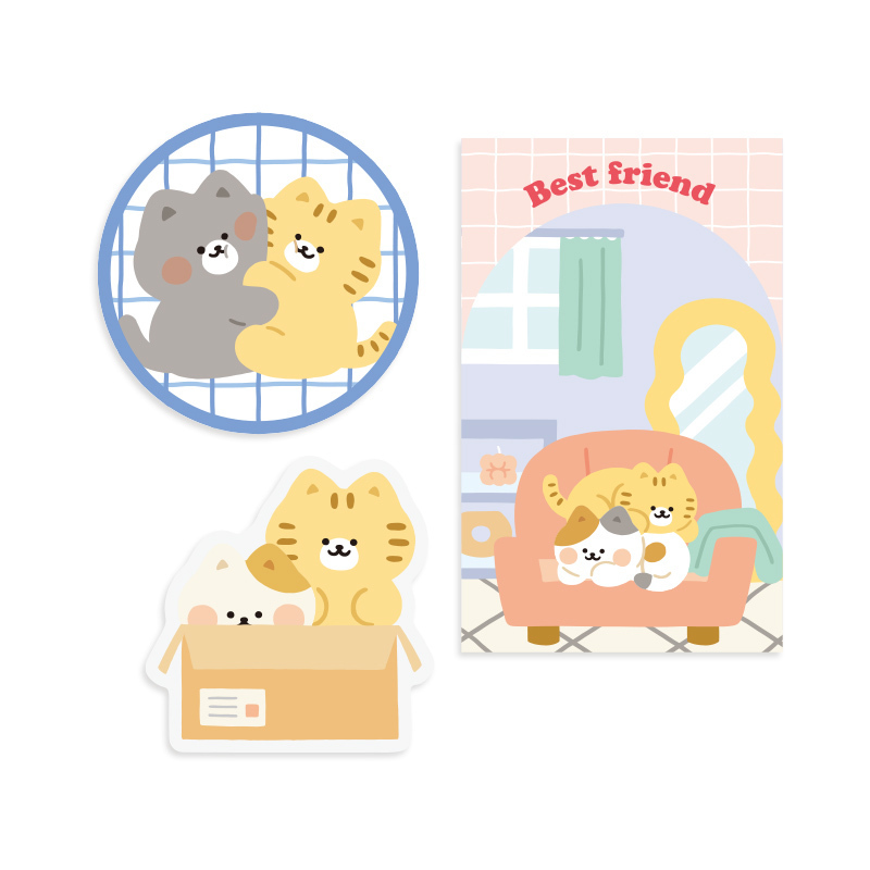 手機裝飾貼紙/3入