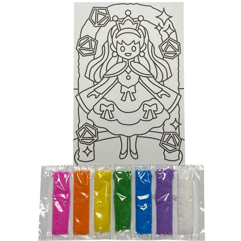 砂畫玩具/公主