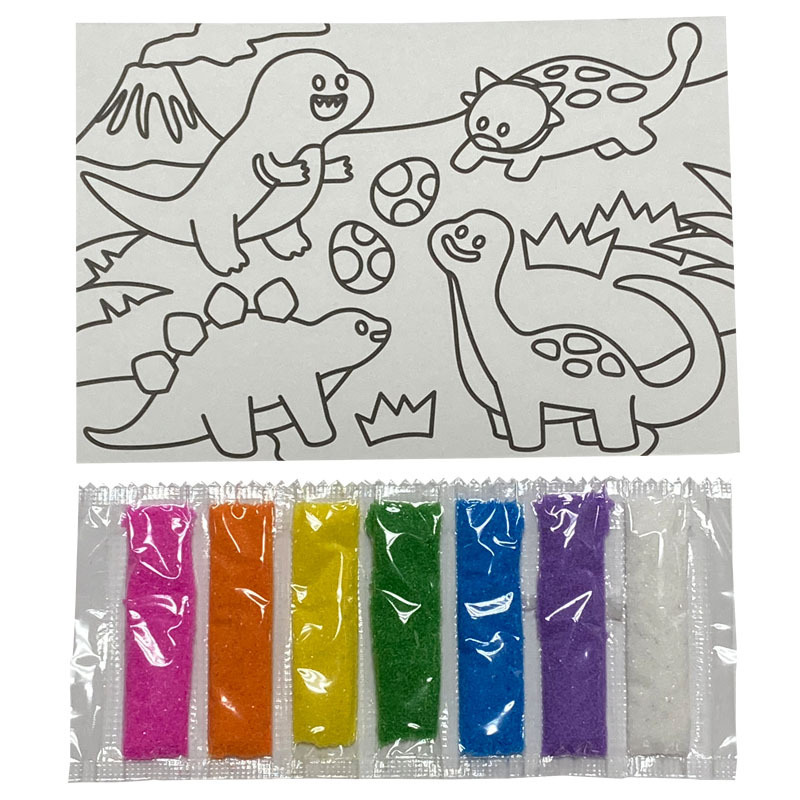 砂畫玩具/恐龍