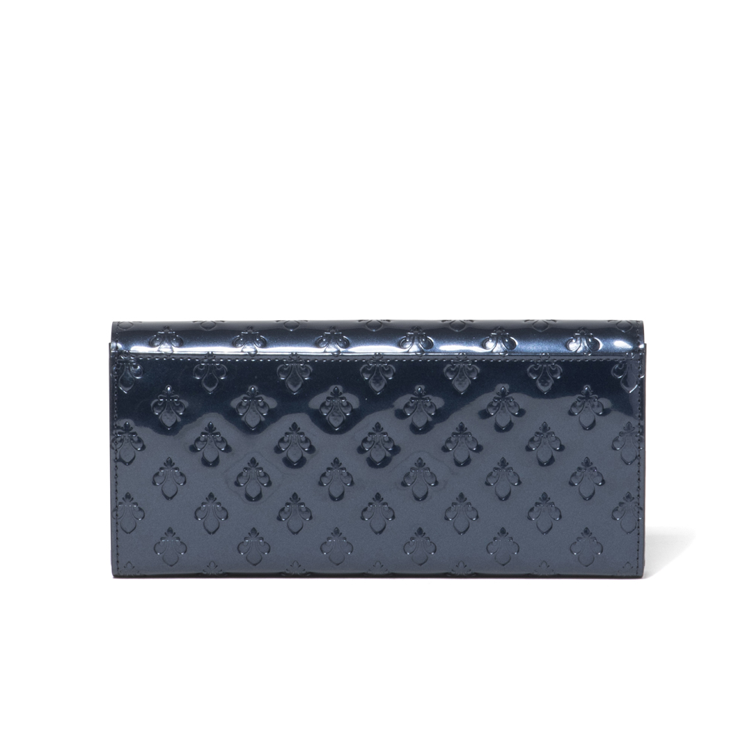 Patrick Cox Glitter Lily Long Wallet (Navy)