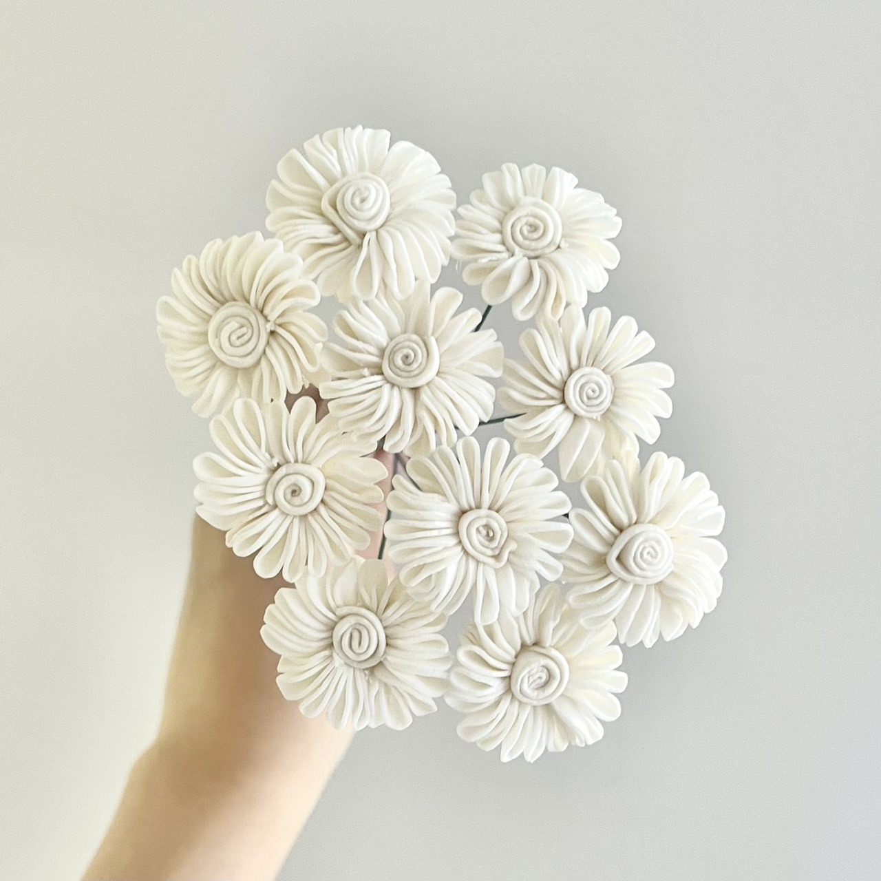 泰國索拉花 雨傘太陽花(捲心) 4CM <十支一把> (高品質)