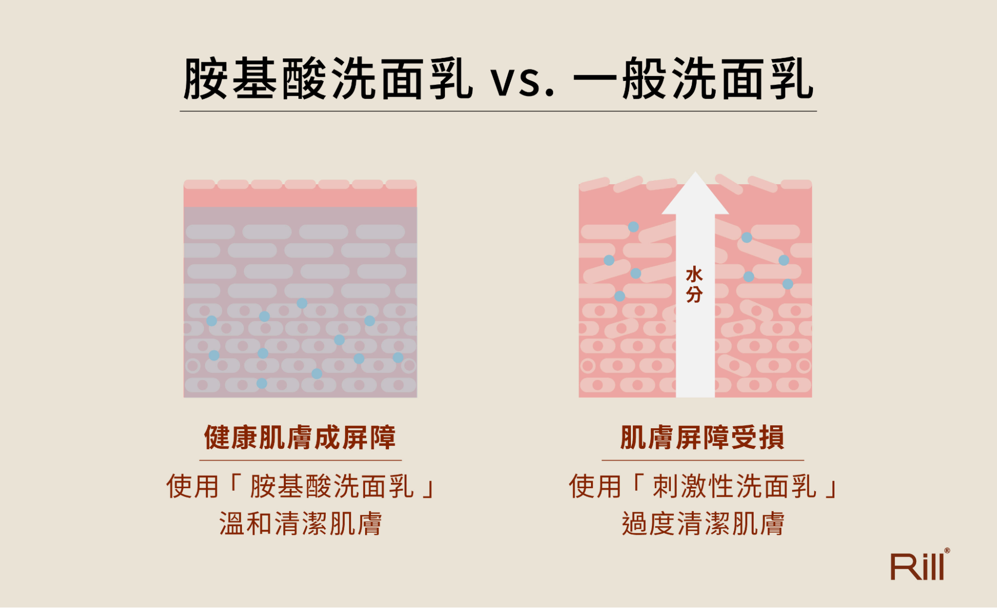 毛孔粗大怎麼辦：選擇溫和的胺基酸洗面乳